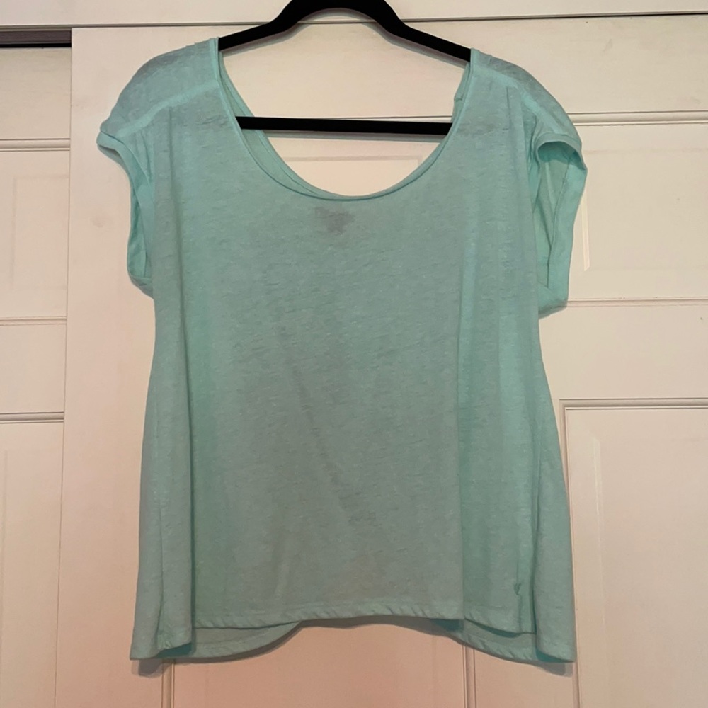 American Eagle Tulip Back Top